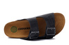 Dr. Brinkmann 600331-09 - klapki damskie/męskie grau/schwarz