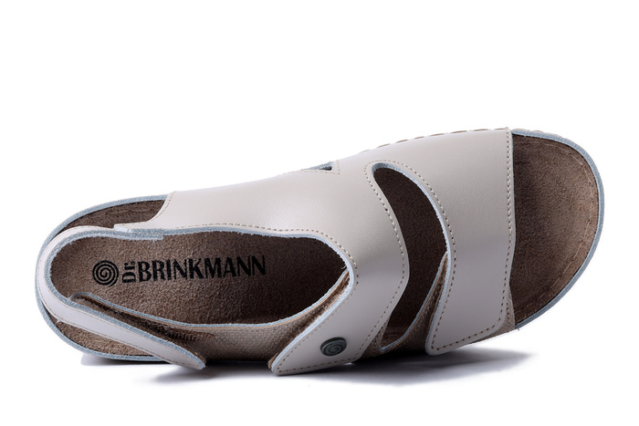 Dr. Brinkmann 710221-08 - sandały damskie beżowe