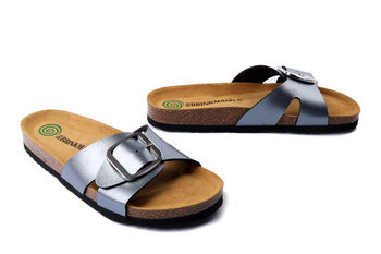 Dr. Brinkmann 700700-09 - klapki damskie anthrazit