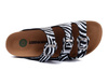 Dr. Brinkmann 700077-01 - klapki damskie zebra