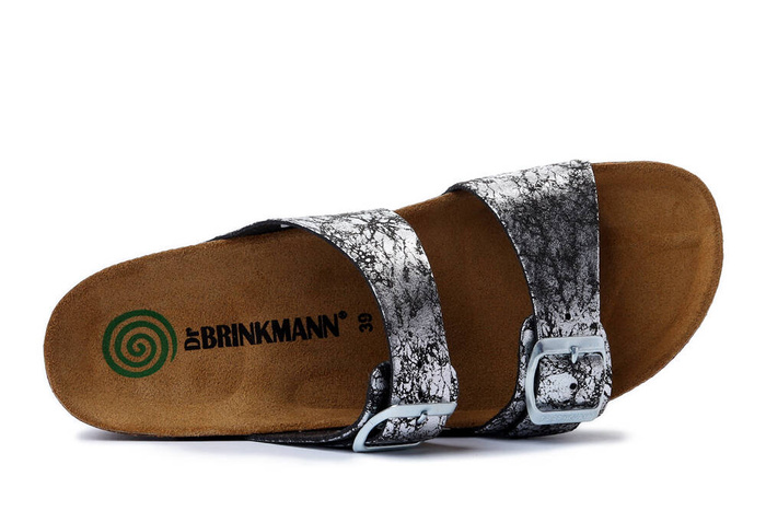 Dr. Brinkmann 700570-09 - klapki damskie anthrazit