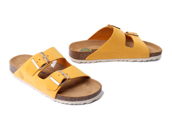 Dr. Brinkmann 700696-06 - klapki damskie/męskie gelb