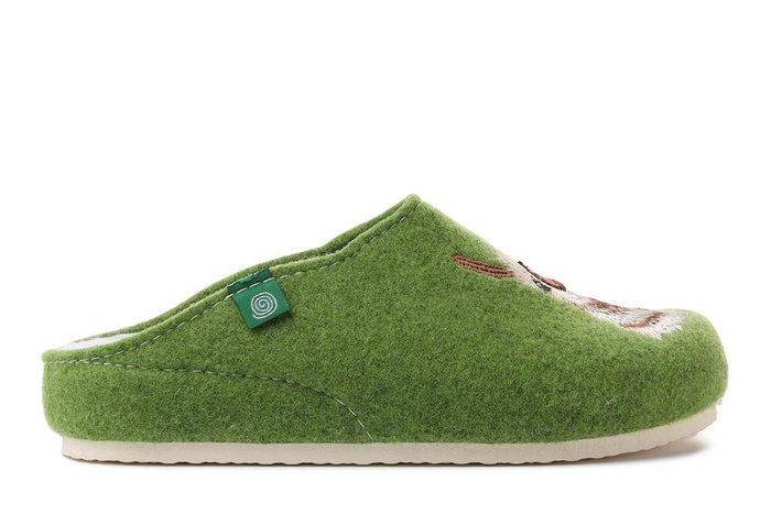 Dr. Brinkmann 320151-71 - kapcie damskie pistazie