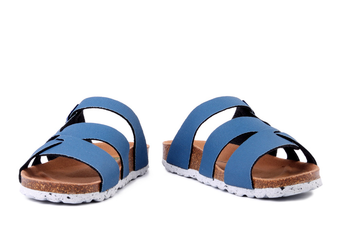 Dr. Brinkmann 701530-05 - klapki damskie niebieskie