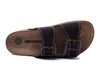 Dr. Brinkmann 600308-05 - klapki męskie jeans/mokka