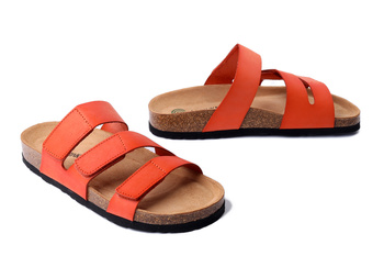 Dr. Brinkmann 700669-62 - klapki damskie pomarańczowe