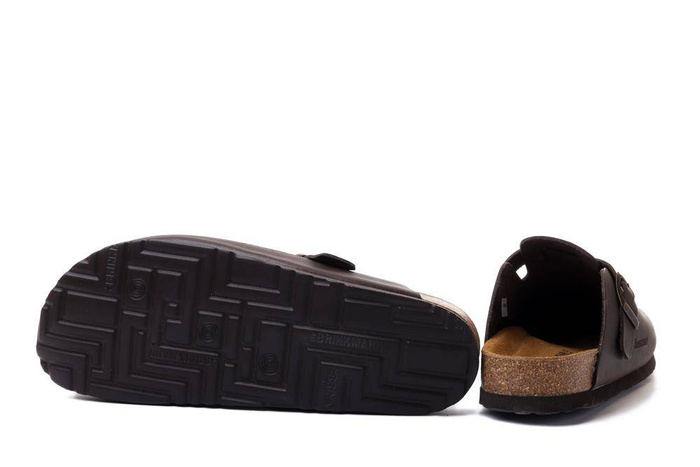Dr. Brinkmann 600389-02 - klapki damskie/męskie marron