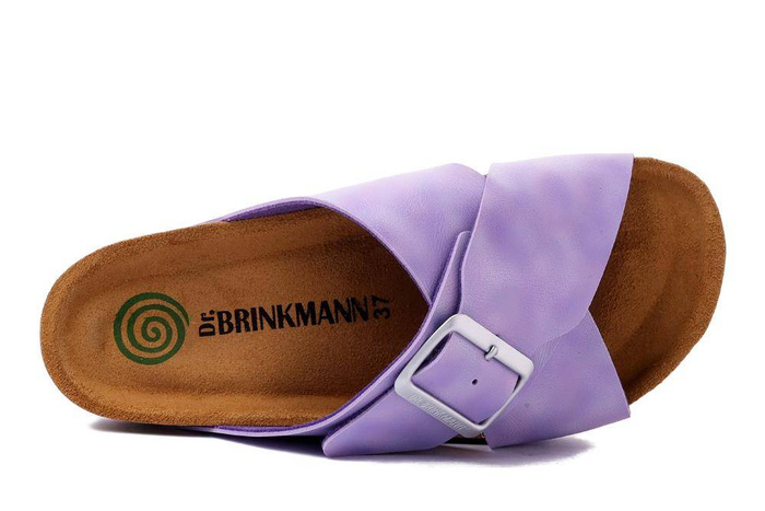 Dr. Brinkmann 700340-59 - klapki damskie lila