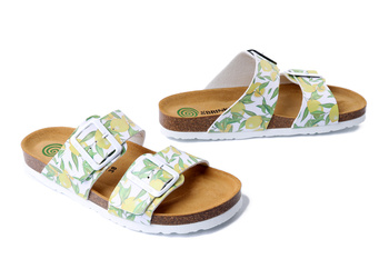 Dr. Brinkmann 700742-61 - klapki damskie zitrone