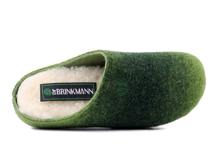 Dr. Brinkmann 320714-71 - kapcie damskie hellgrun