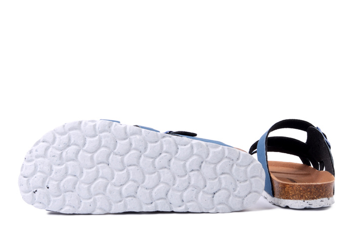 Dr. Brinkmann 701530-05 - klapki damskie niebieskie