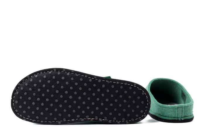 Dr. Brinkmann 320715-71 - kapcie damskie hellgrun