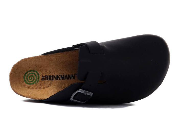 Dr. Brinkmann 600055-01 - klapki męskie czarne