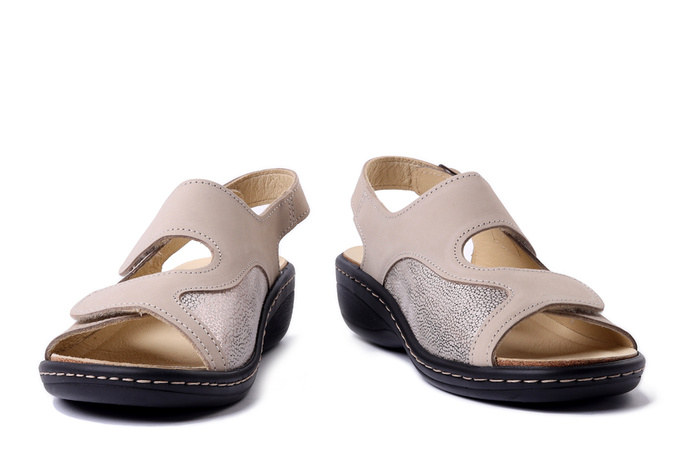 Dr. Brinkmann 710183-08 - sandały damskie cream