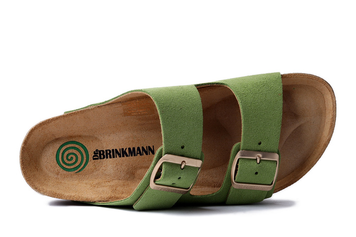 Dr. Brinkmann 700697-71 - klapki damskie hellgrun