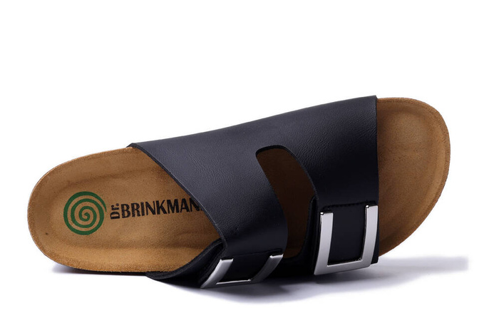 Dr. Brinkmann 700349-01 - klapki damskie czarne