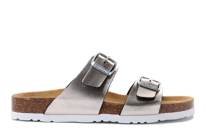 Dr. Brinkmann 701394-82 - klapki damskie złote