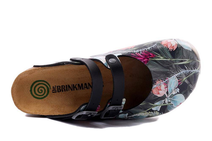 Dr. Brinkmann 600050-01 - klapki damskie czarne