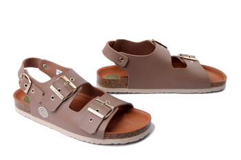 Dr. Brinkmann 710165-02 - sandały damskie beżowe