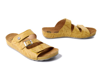 Dr. Brinkmann 700745-06 - klapki damskie gelb